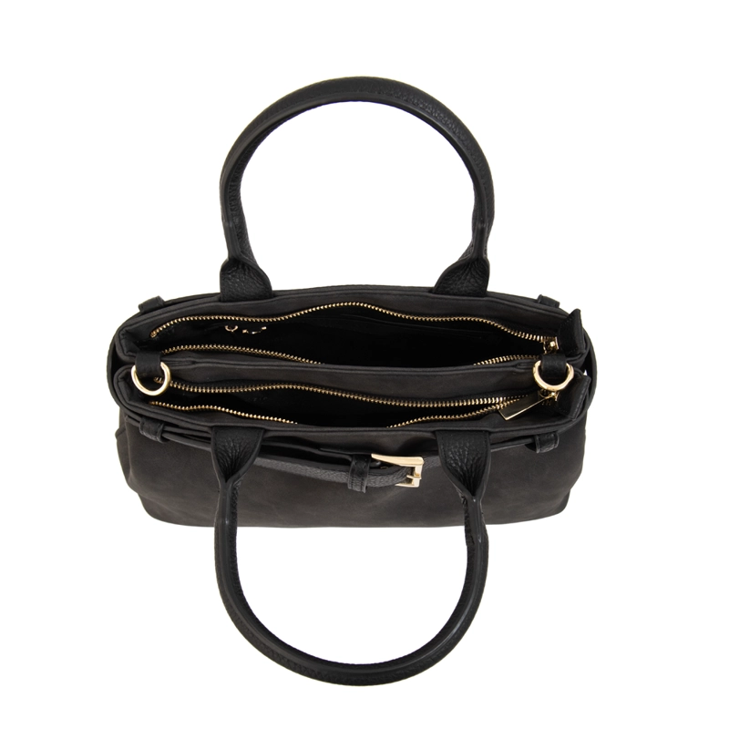 CARTERA TOTE MARINA MEDIANA NEGRO - 4