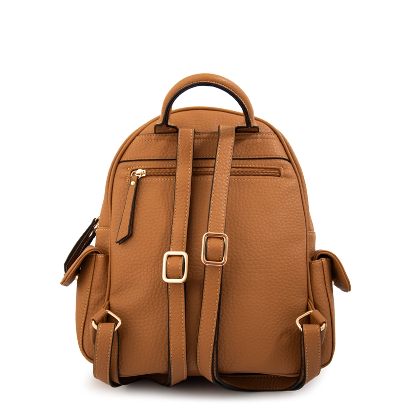 MOCHILA SELENA MEDIANA CAMEL - 3