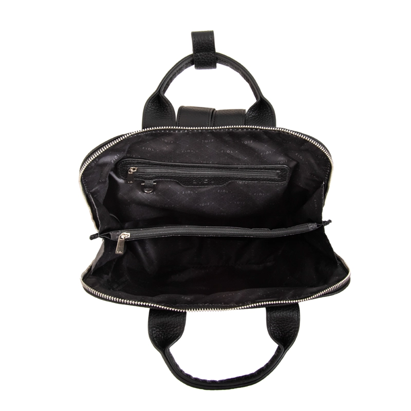 MOCHILA OLGA MEDIANA NEGRO ESPECIAL - 4