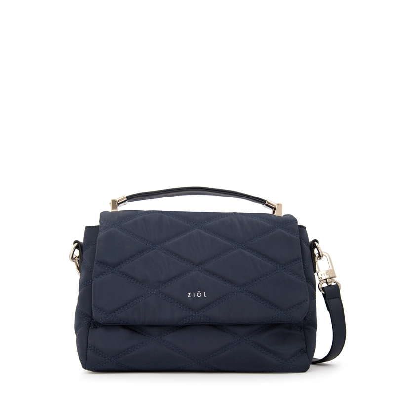 CARTERA BANDOLERA ELVIRA AZUL OSCURO - 1