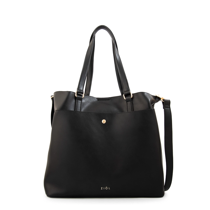 CARTERA TOTE SIBERIA GRANDE NEGRO - 1