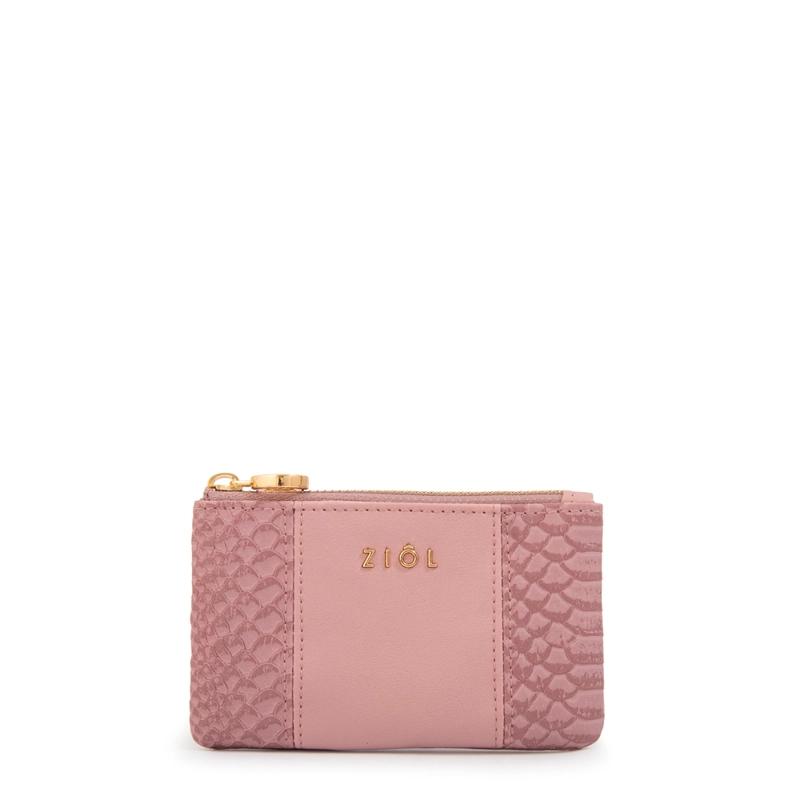MONEDERO RECTANGULAR BLUR ROSA VIEJO - 1