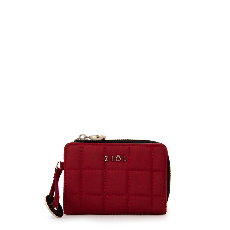 BILLETERA MUGA PEQUEÑA ROJO - 1