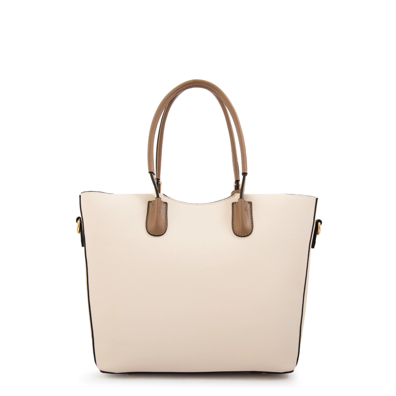CARTERA TOTE MANDELA GRANDE BLANCO CRUDO - 3