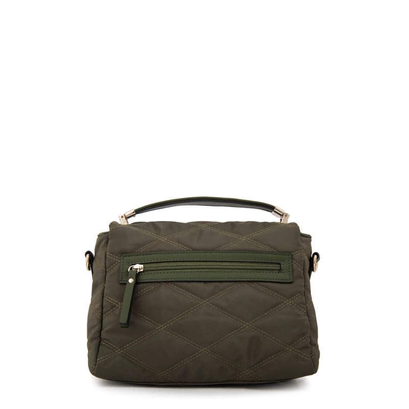 CARTERA BANDOLERA ELVIRA VERDE OLIVA - 3