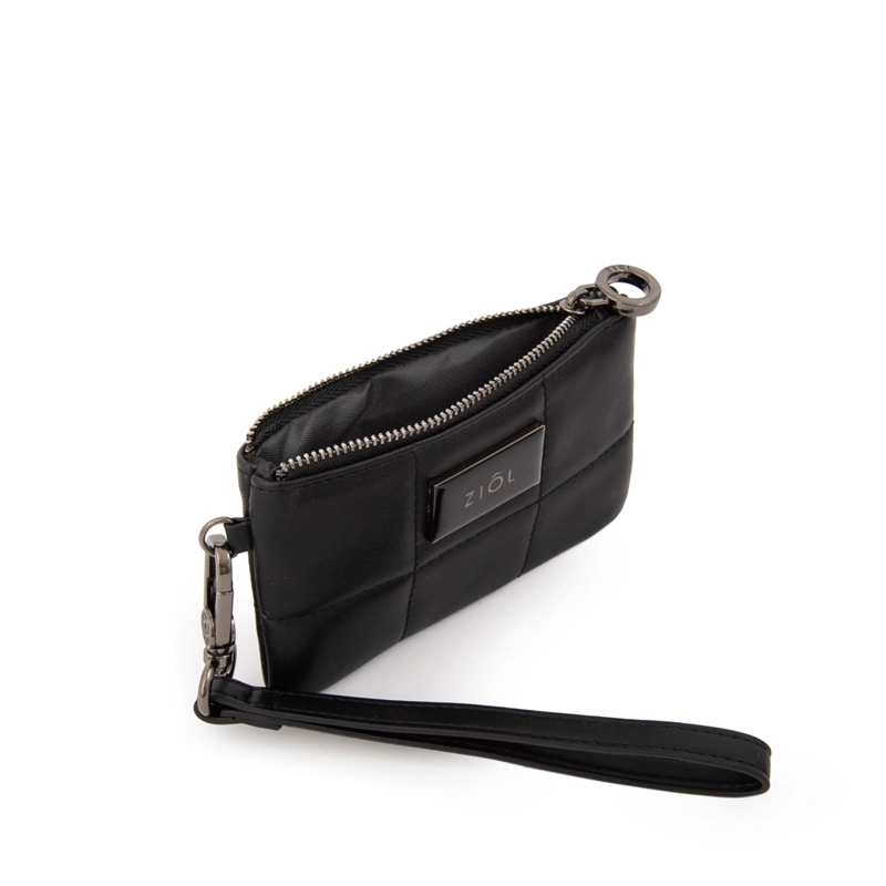 MONEDERO RECTANGULAR TANYA PEQUEÑA NEGRO - 3