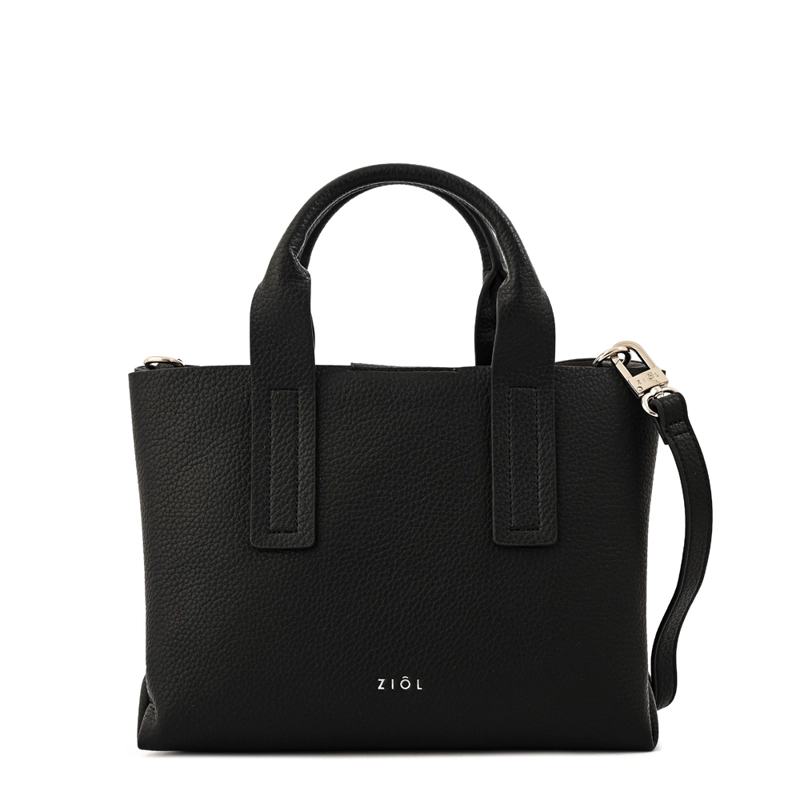 CARTERA TOTE MARLENA MEDIANA NEGRO - 1