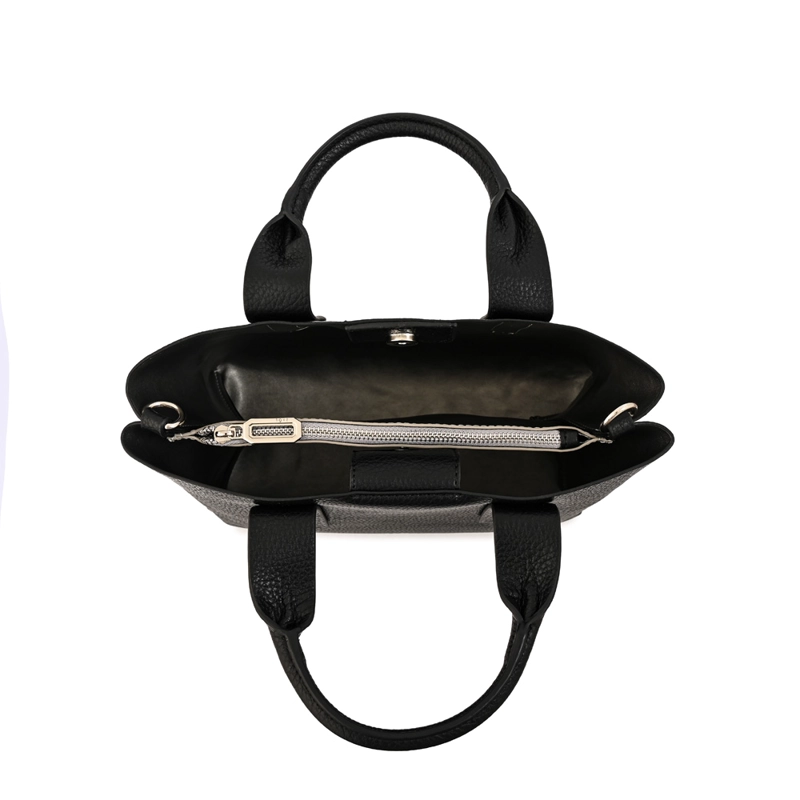 CARTERA TOTE MARLENA MEDIANA NEGRO - 4