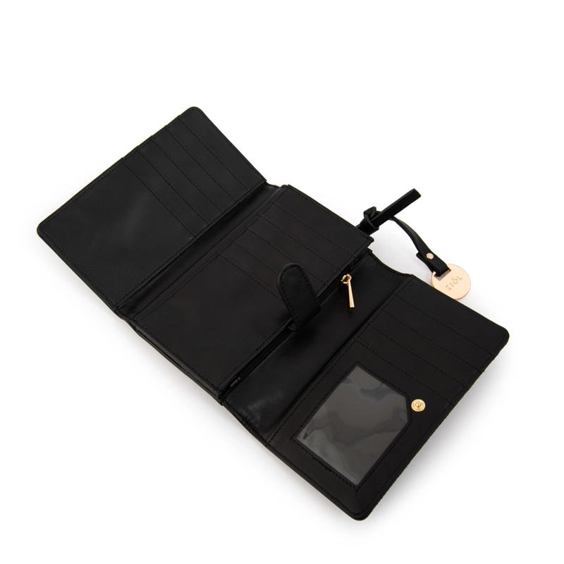 BILLETERA ROMI MEDIANA NEGRO - 3