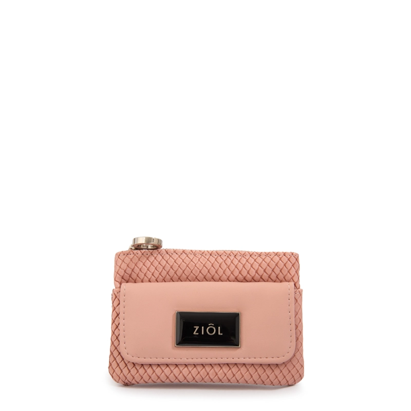 MONEDERO CON BOLSILLO ZIA ROSA VIEJO - 1