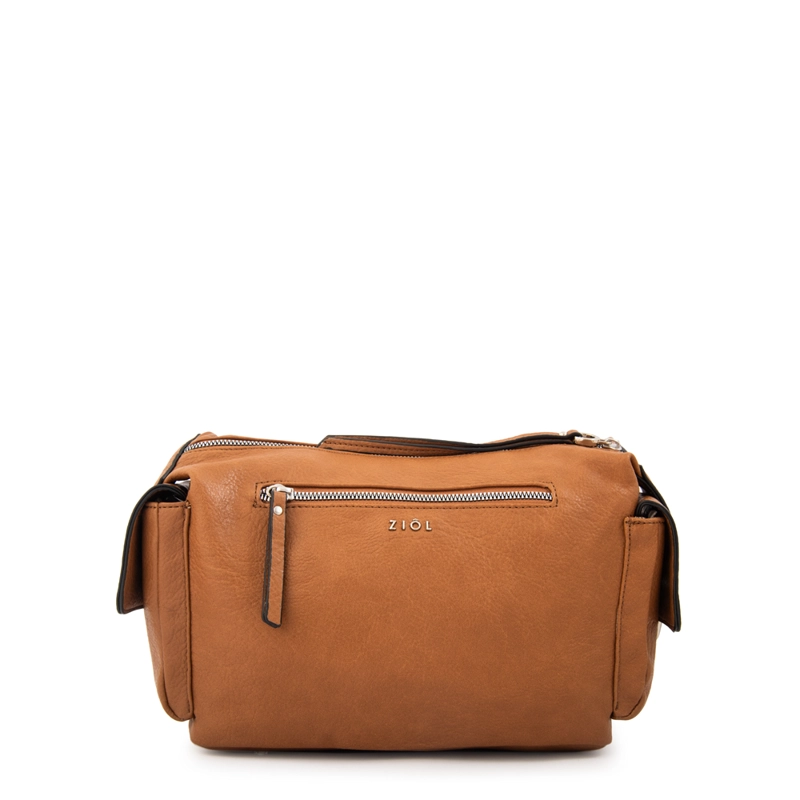 CARTERA BANDOLERA MONSERRAT MEDIANA CAFE - 3