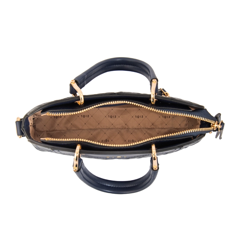 CARTERA BANDOLERA ELVIRA MEDIANA AZUL OSCURO - 4