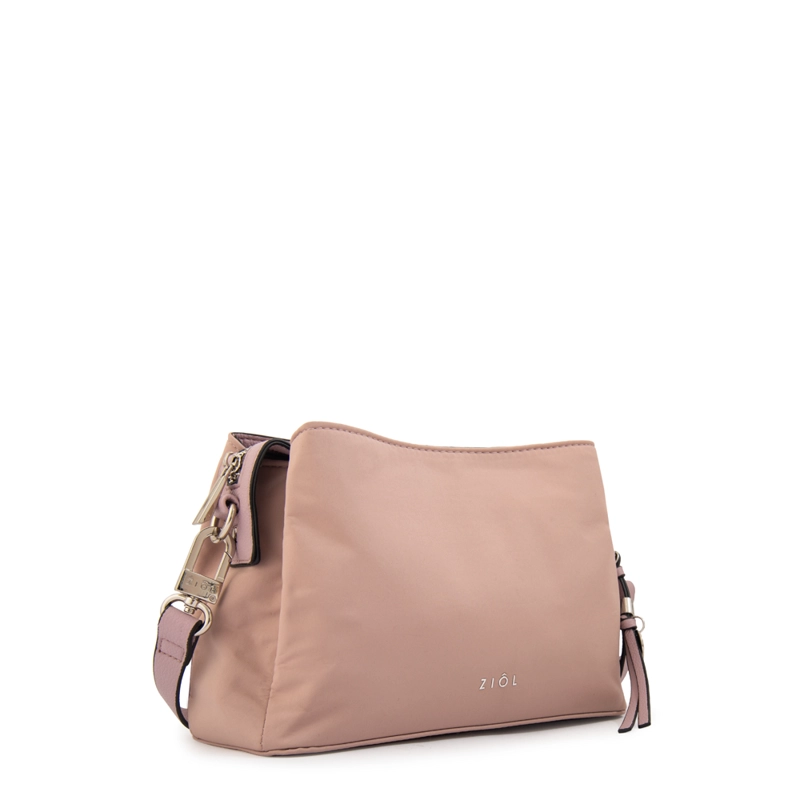 CARTERA BANDOLERA ANTONIETA PEQUEÑA ROSA VIEJO - 2