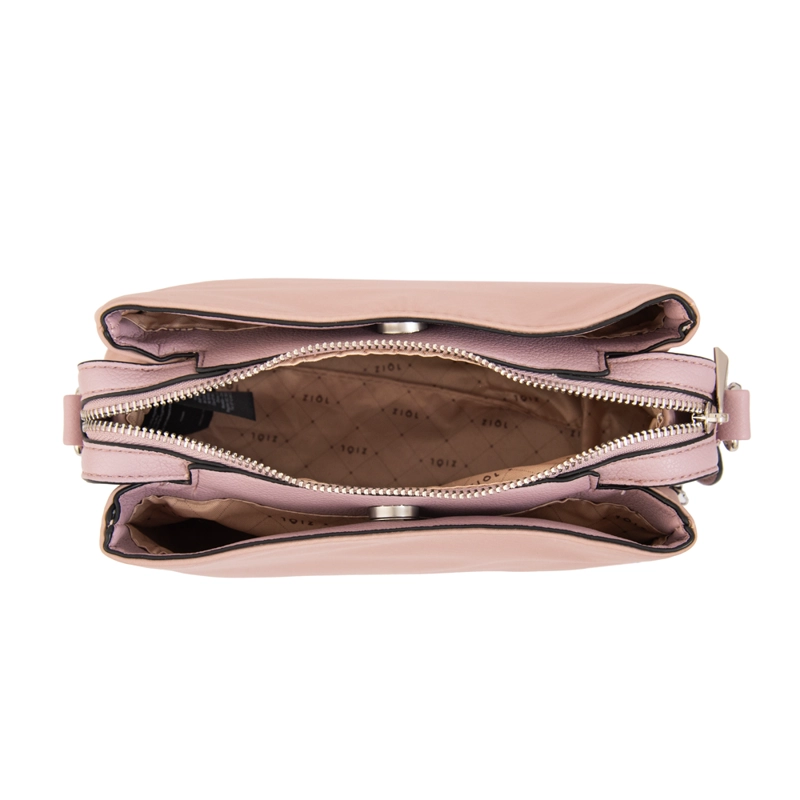CARTERA BANDOLERA ANTONIETA PEQUEÑA ROSA VIEJO - 4
