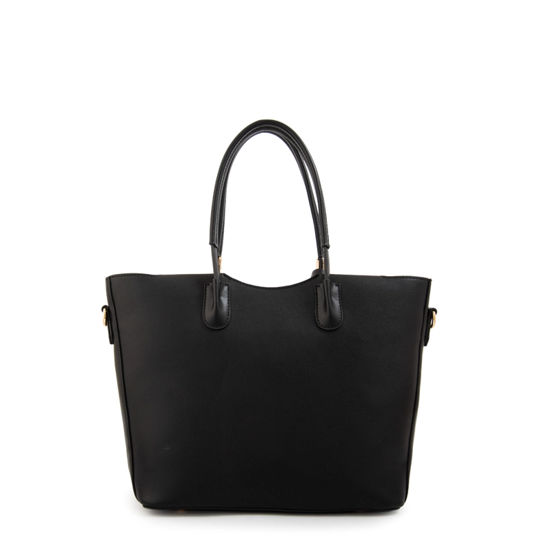 CARTERA TOTE MANDELA GRANDE NEGRO - 3