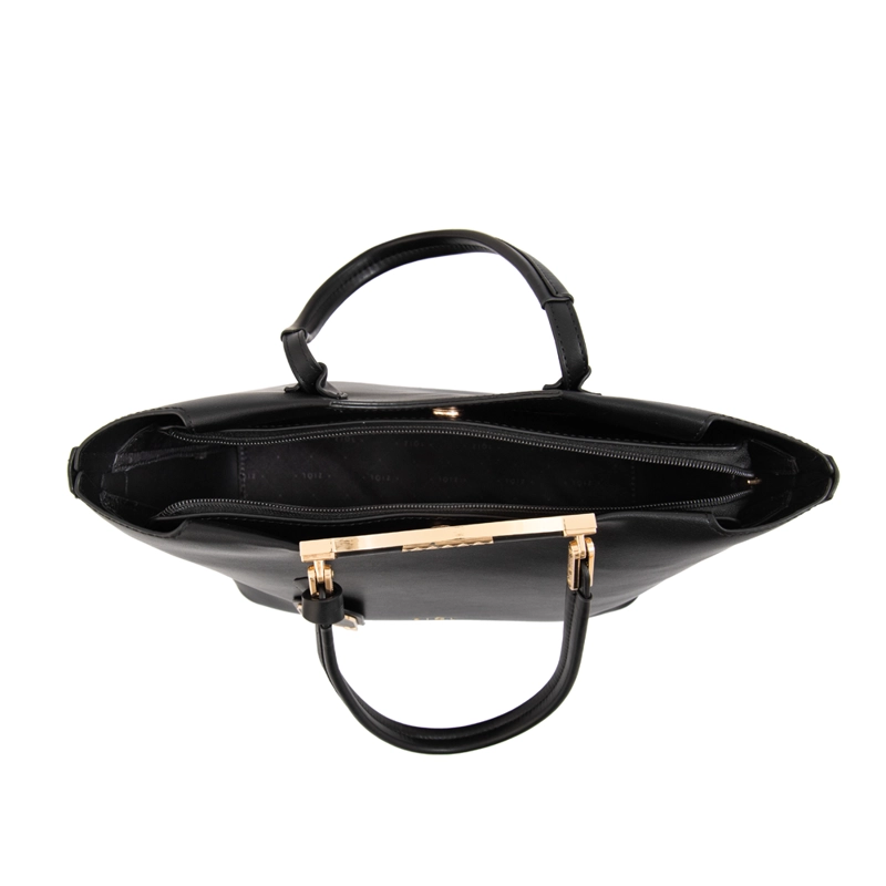 CARTERA TOTE MANDELA GRANDE NEGRO - 4