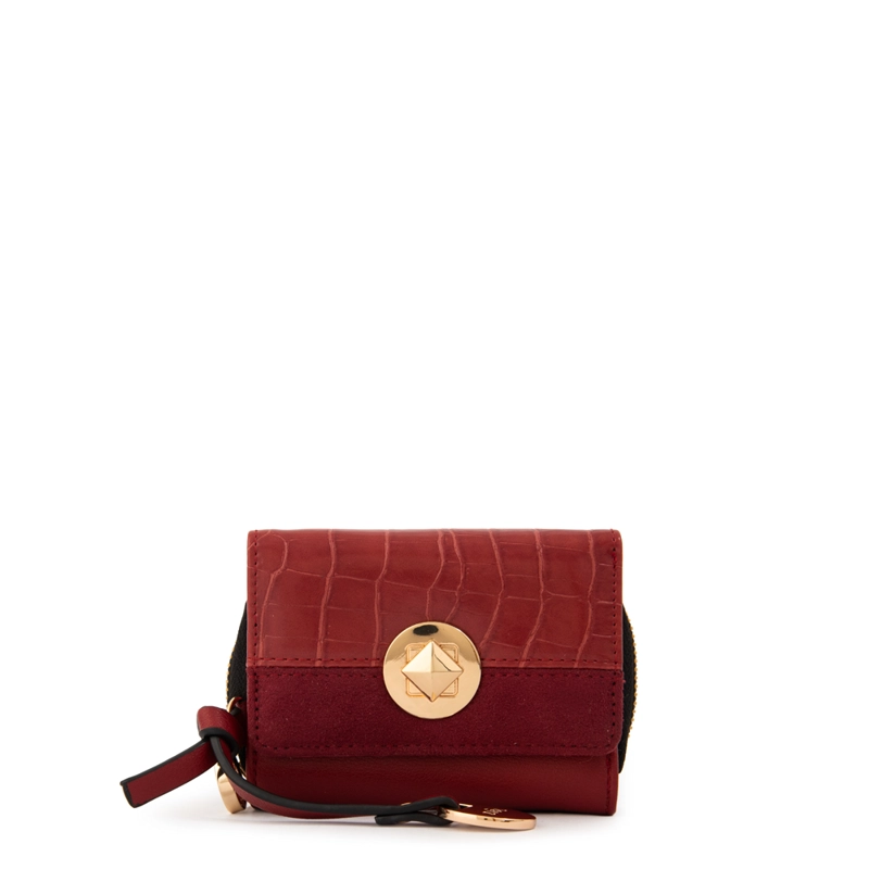 BILLETERA ROMI PEQUEÑA ROJO - 1