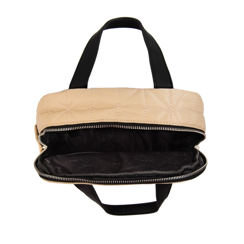 MOCHILA SAIDA MEDIANA BEIGE - 4