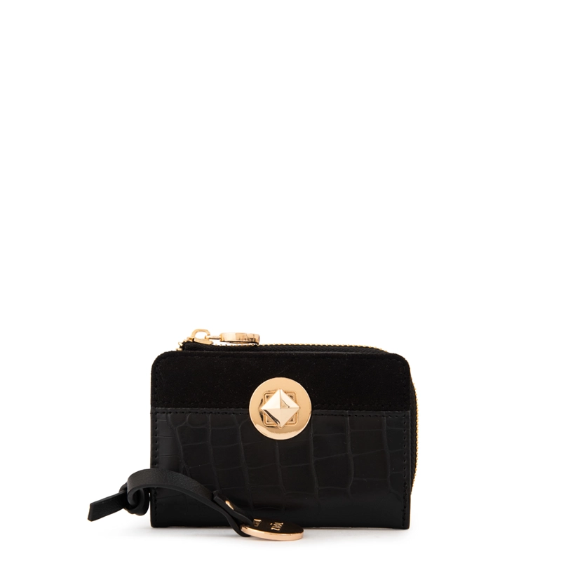 BILLETERA ROMI PEQUEÑA NEGRO - 1