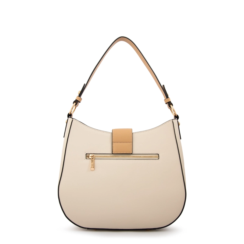 CARTERA CORTE OVAL SARAH MEDIANA BLANCO CRUDO - 3