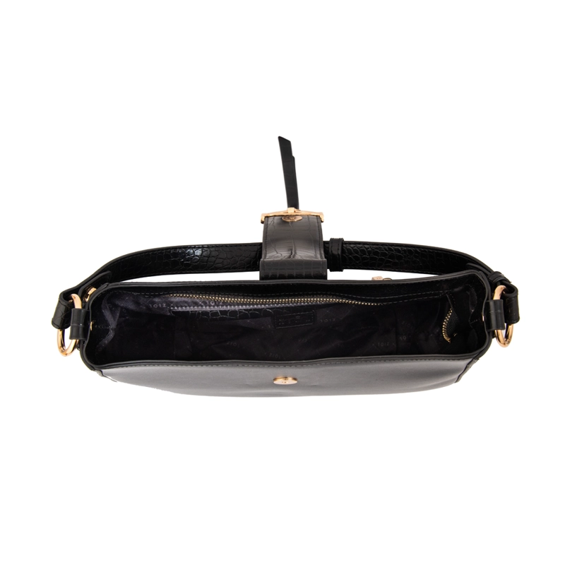 CARTERA CORTE OVAL SARAH MEDIANA NEGRO - 4