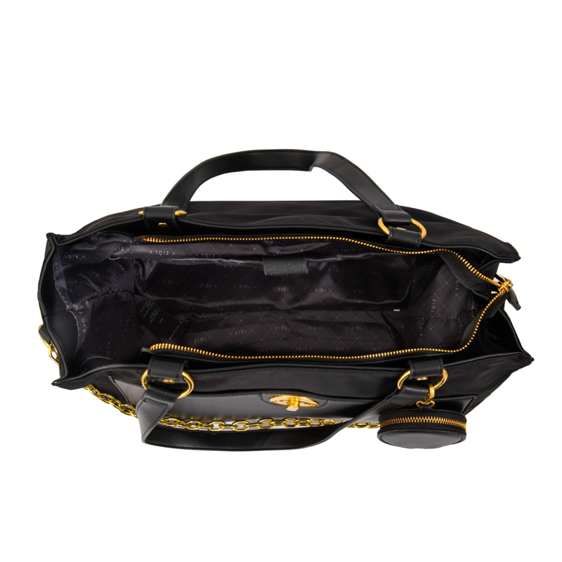 CARTERA TOTE PORTA NOTEBOOK NINA NEGRO - 4