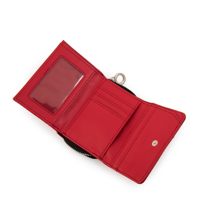 BILLETERA LORENA PEQUEÑA ROJO - 3