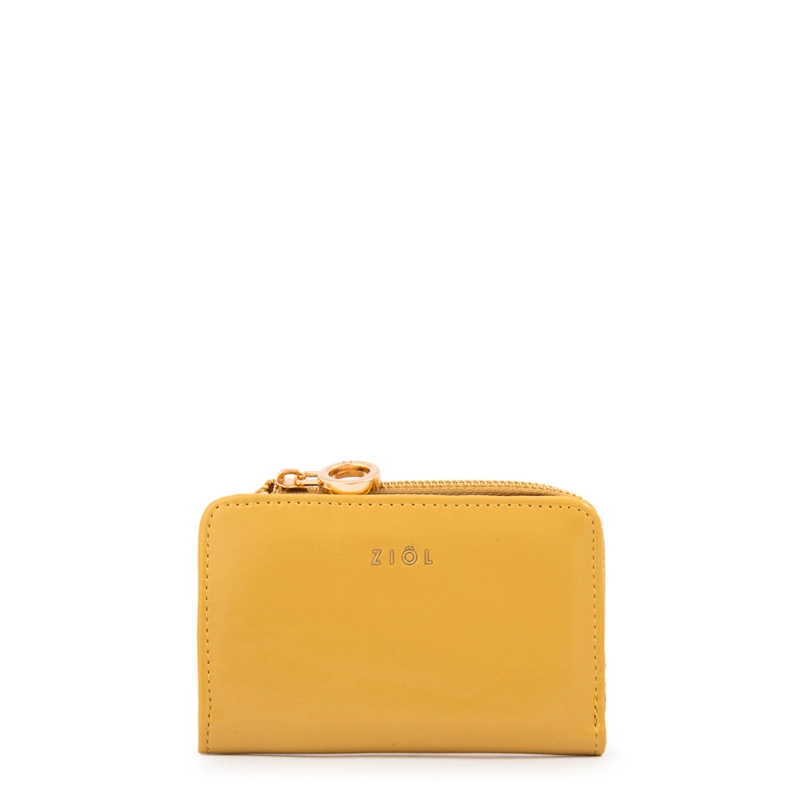 BILLETERA MELODY PEQUEÑA AMARILLO - 1