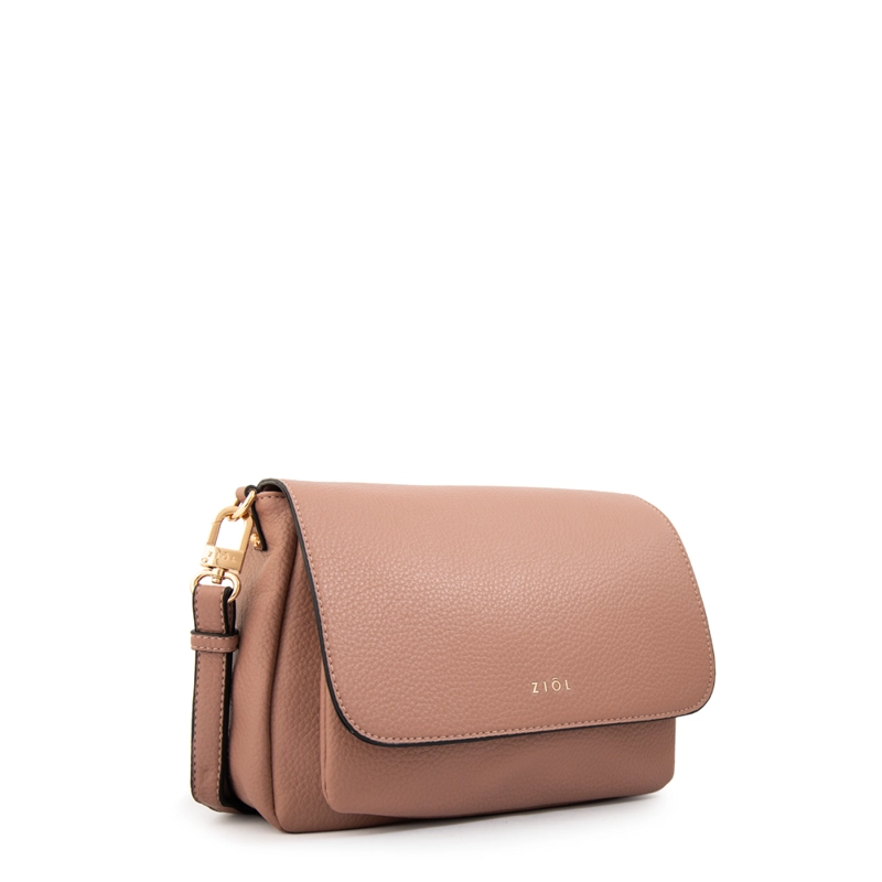 CARTERA BANDOLERA GWEN MEDIANA ROSA VIEJO - 2