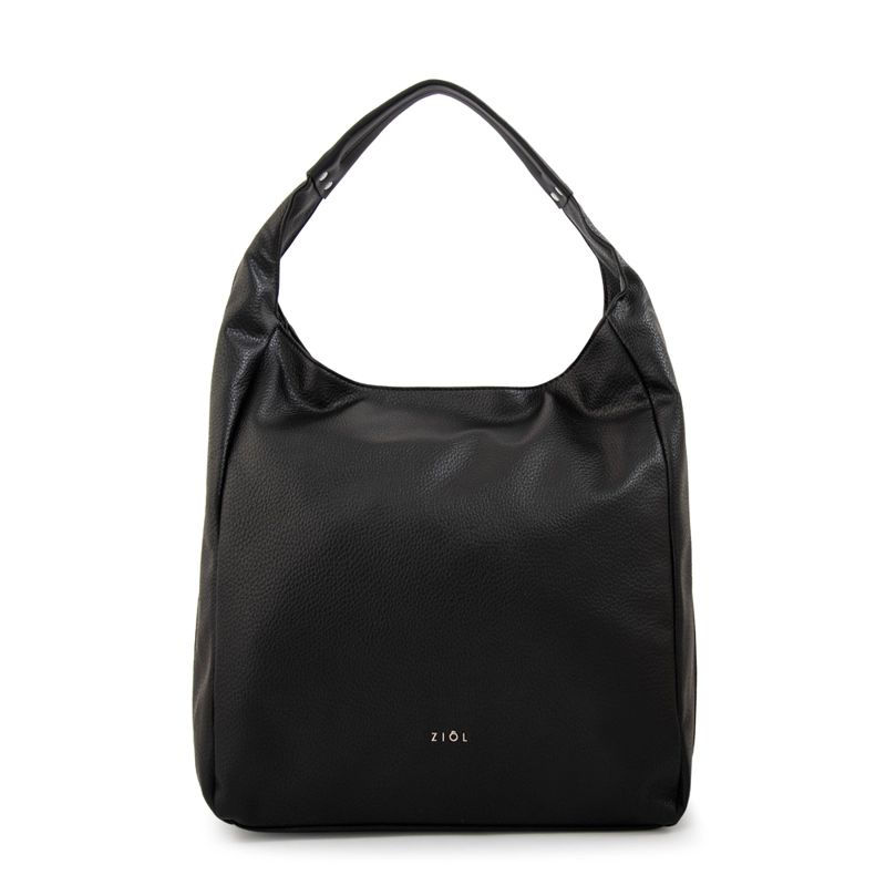 CARTERA CORTE OVAL BARBARA GRANDE NEGRO - 1