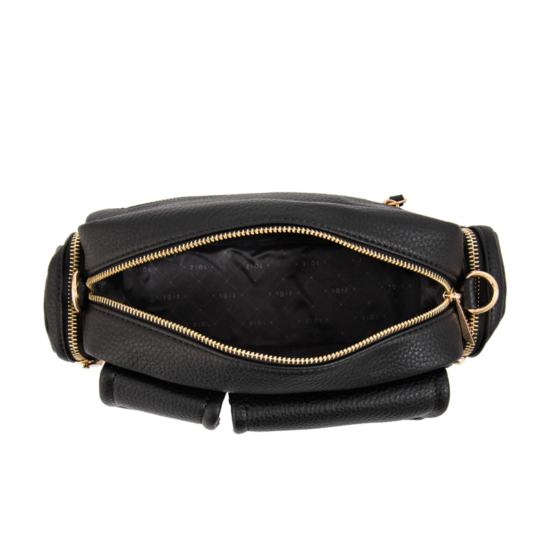 CARTERA BANDOLERA BLAIR MEDIANA NEGRO - 4