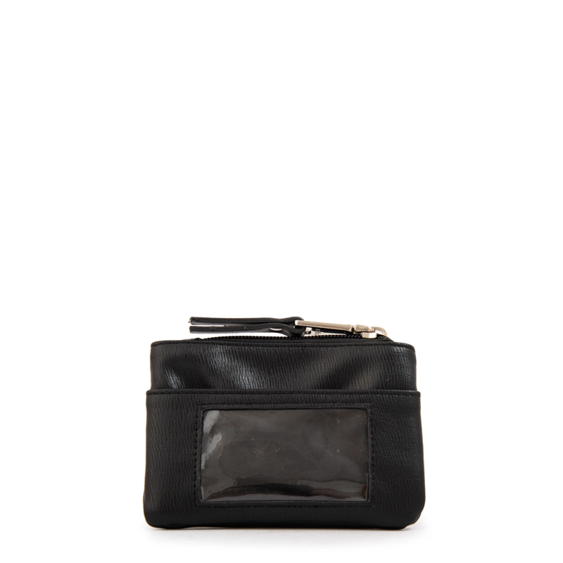 MONEDERO BOLSILLO FRONTAL FRAILA PEQUEÑA NEGRO - 2