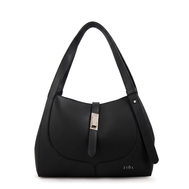 CARTERA TOTE CAREY PEQUEÑA NEGRO - 1