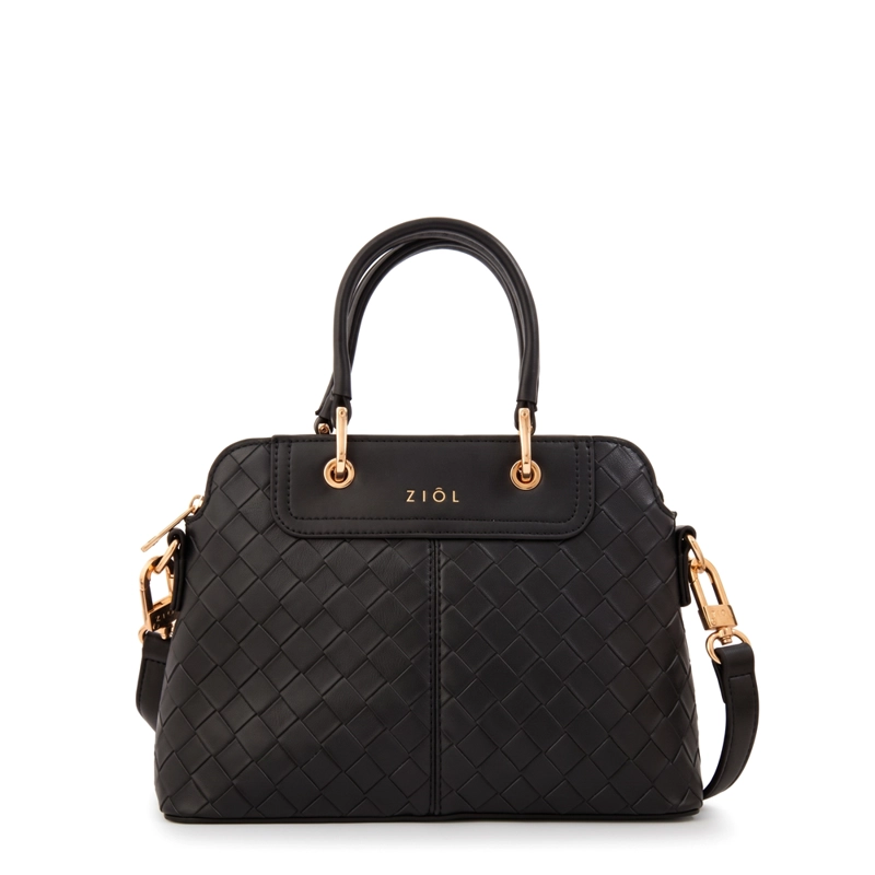 CARTERA BANDOLERA ELVIRA MEDIANA NEGRO - 1