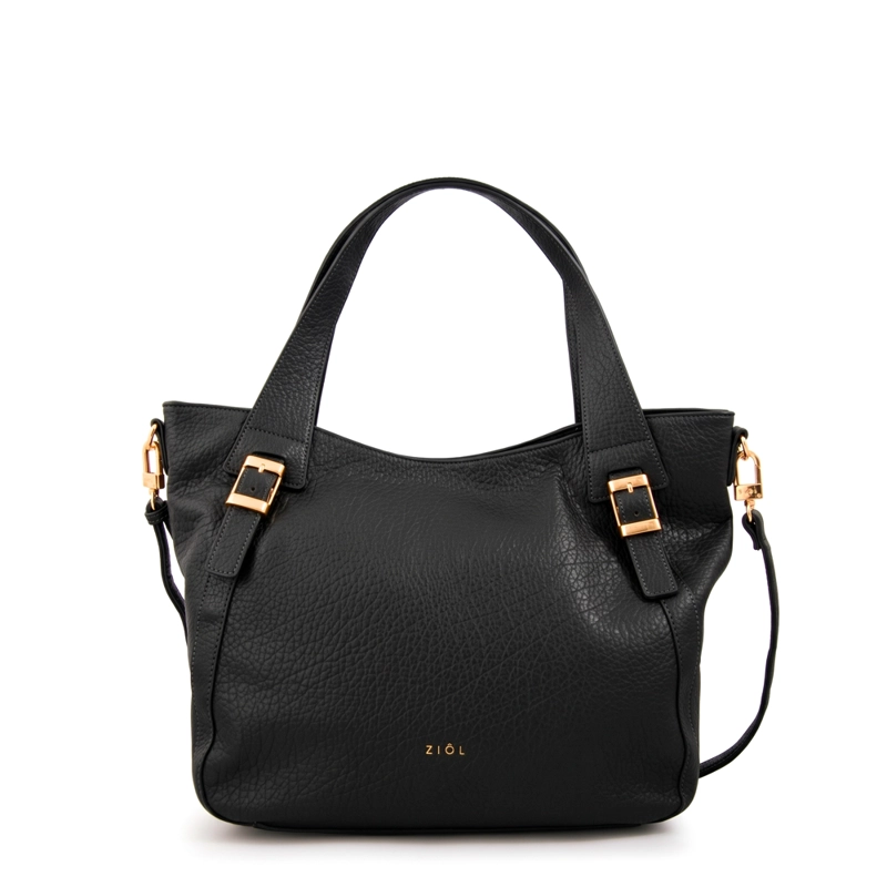 CARTERA TOTE TESSA GRANDE NEGRO - 1
