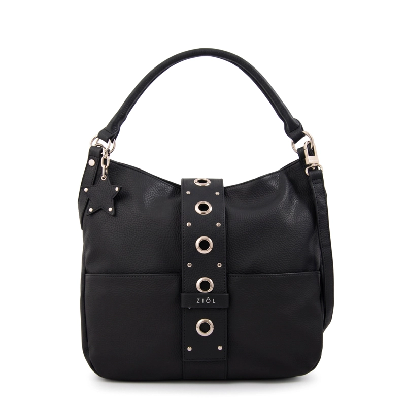 CARTERA TOTE ELEONORA GRANDE NEGRO - 1