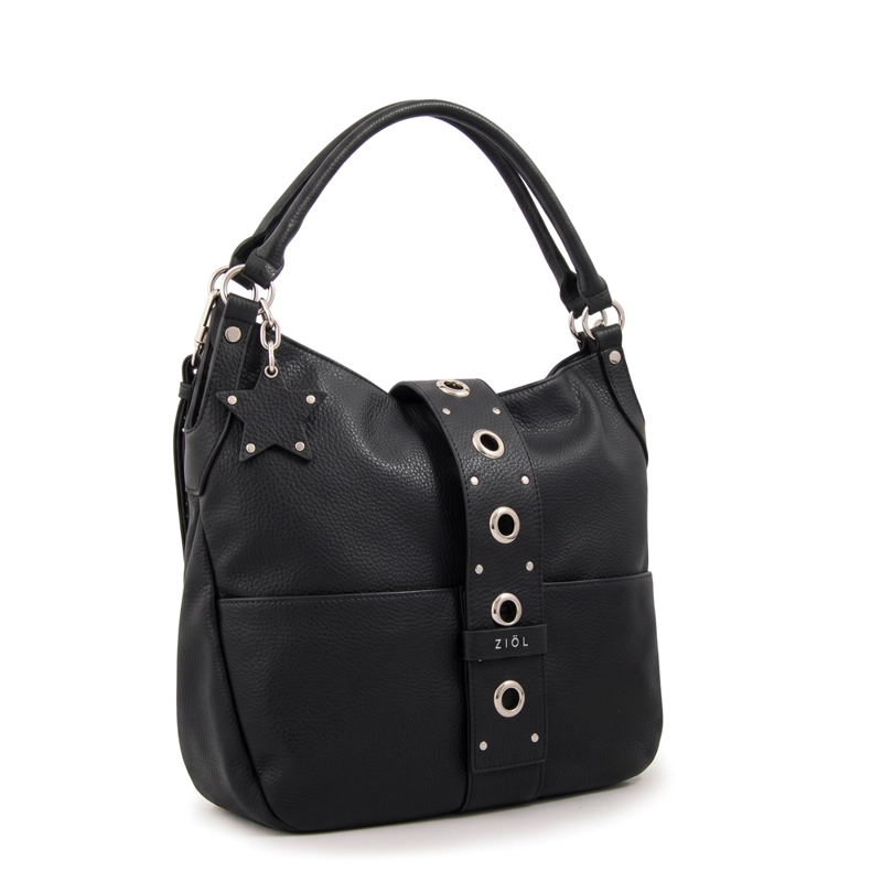 CARTERA TOTE ELEONORA GRANDE NEGRO - 2
