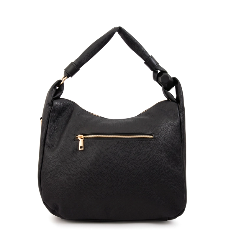 CARTERA CORTE OVAL CASANDRA GRANDE NEGRO - 3