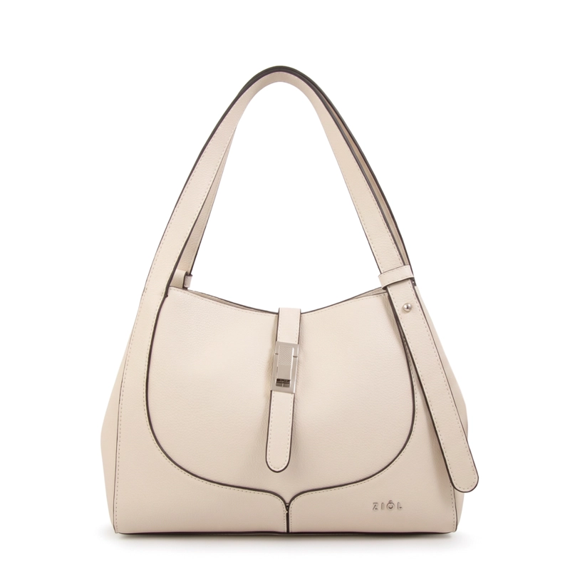 CARTERA TOTE CAREY PEQUEÑA BLANCO CRUDO - 1