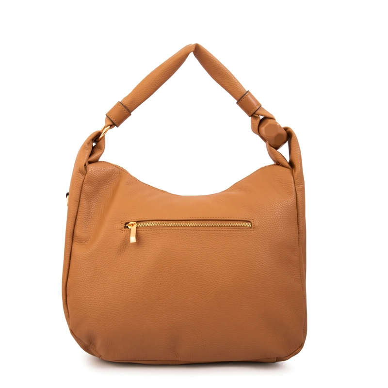 CARTERA CORTE OVAL CASANDRA GRANDE CAMEL - 3