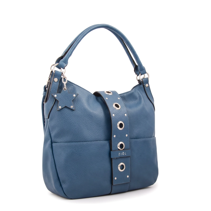 CARTERA TOTE ELEONORA GRANDE DENIM - 2