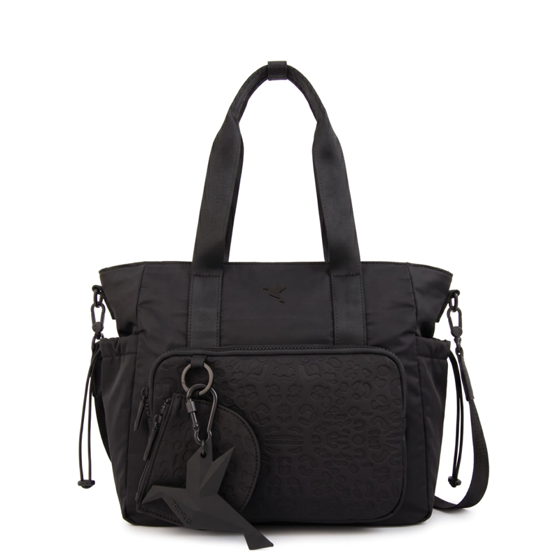 CARTERA TOTE ZELANDA GRANDE NEGRO - 1