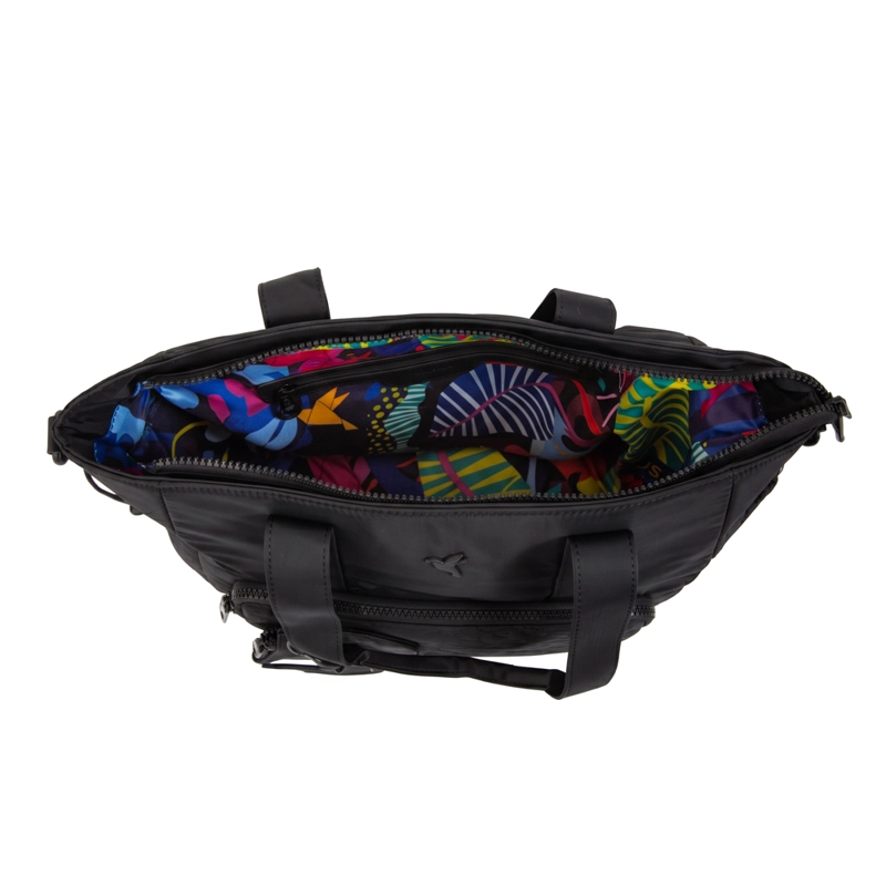 CARTERA TOTE ZELANDA GRANDE NEGRO - 4