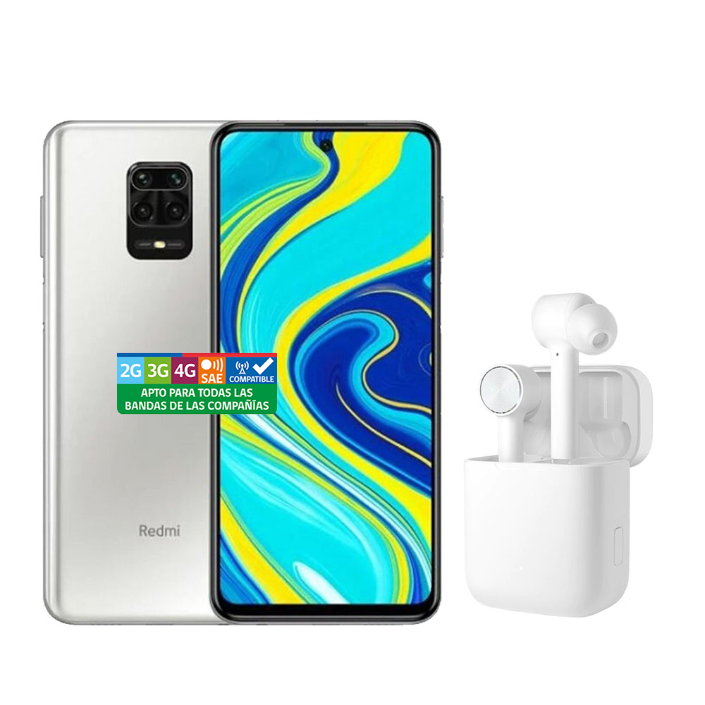 XIAOMI REDMI NOTE 9S 128GB / 6GB RAM + CARCASA + MI TRUE WIRELESS