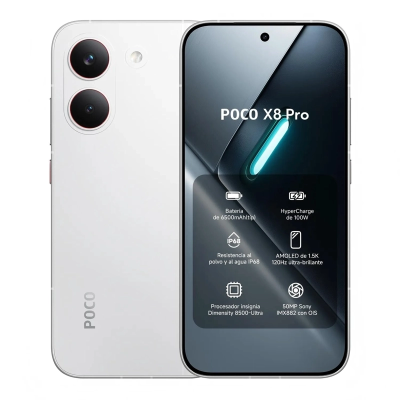 XIAOMI XIAOMI POCO X8 PRO 512GB 12GB RAM 5G BLANCO