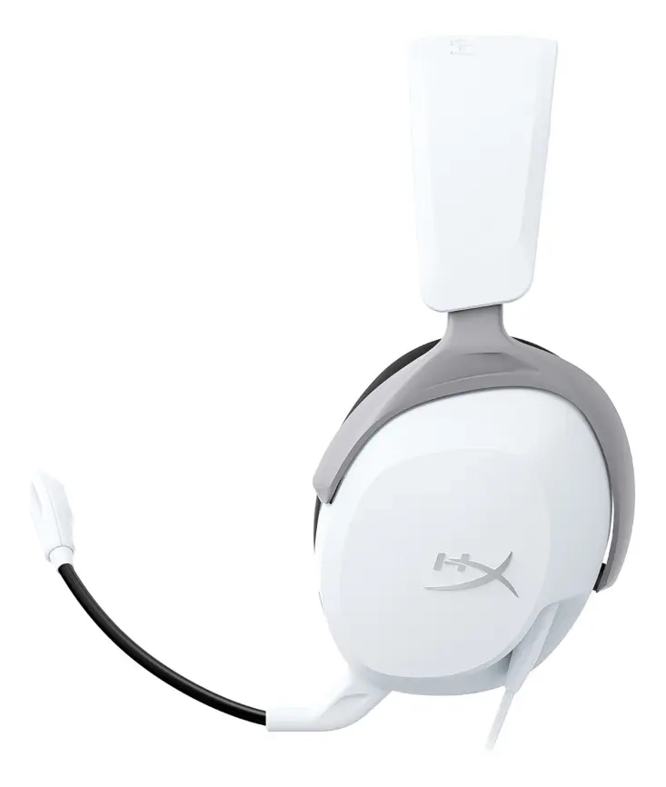 Auriculares Gamer HyperX Cloud Stinger 2 Core para PS5 PS4 con Micrófono Blanco - 3