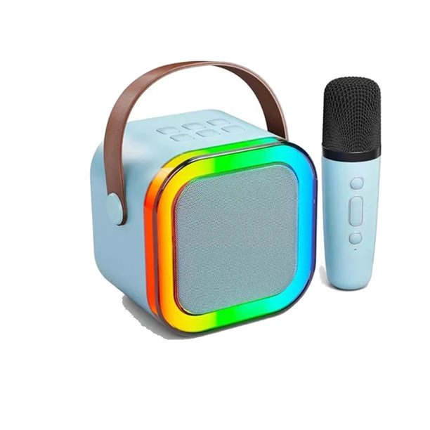 PARLANTE KARAOKE PORTATIL BLUETOOTH CON MICROFONO K12 - 2