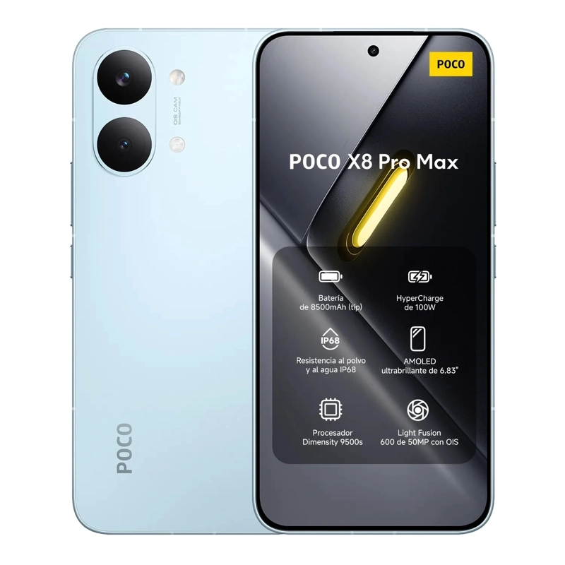 XIAOMI XIAOMI POCO X8 PRO MAX 512GB 12GB RAM 5G AZUL