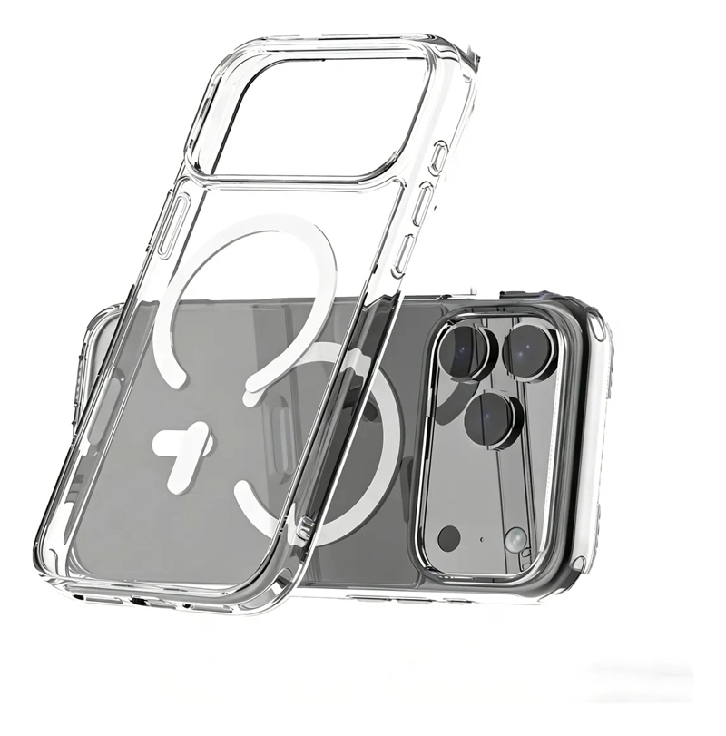 CARCASA MAGSAFE CLEAR IPHONE 17 PRO - 2