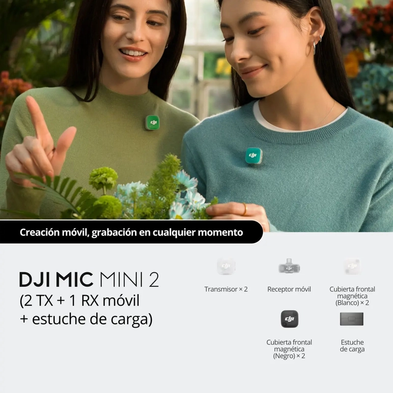 DJI MIC MINI 2 (2 TX + 1 MOBILE RX + CHARGING CASE) - 6